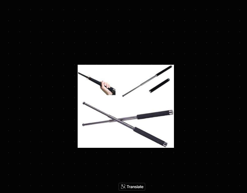 Self Defense Telescopic Baton