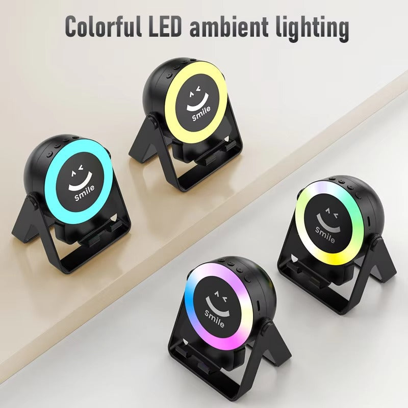Smile RGB LED Emoji Light – Colorful Mood Lamp for Desk & Room