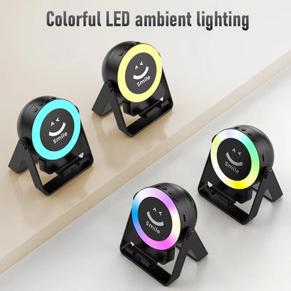Smile RGB LED Emoji Light – Colorful Mood Lamp for Desk & Room